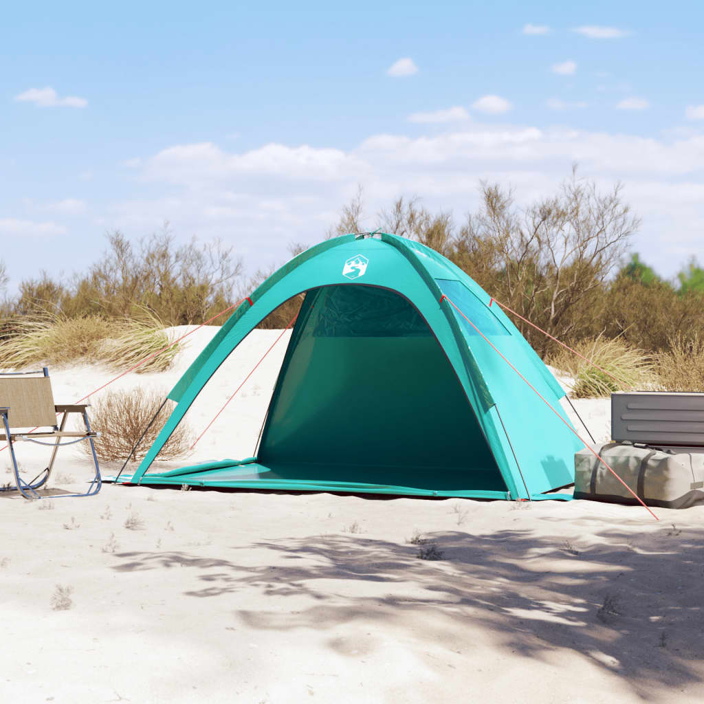 vidaXL Strandzelt Seegrün Wasserdicht