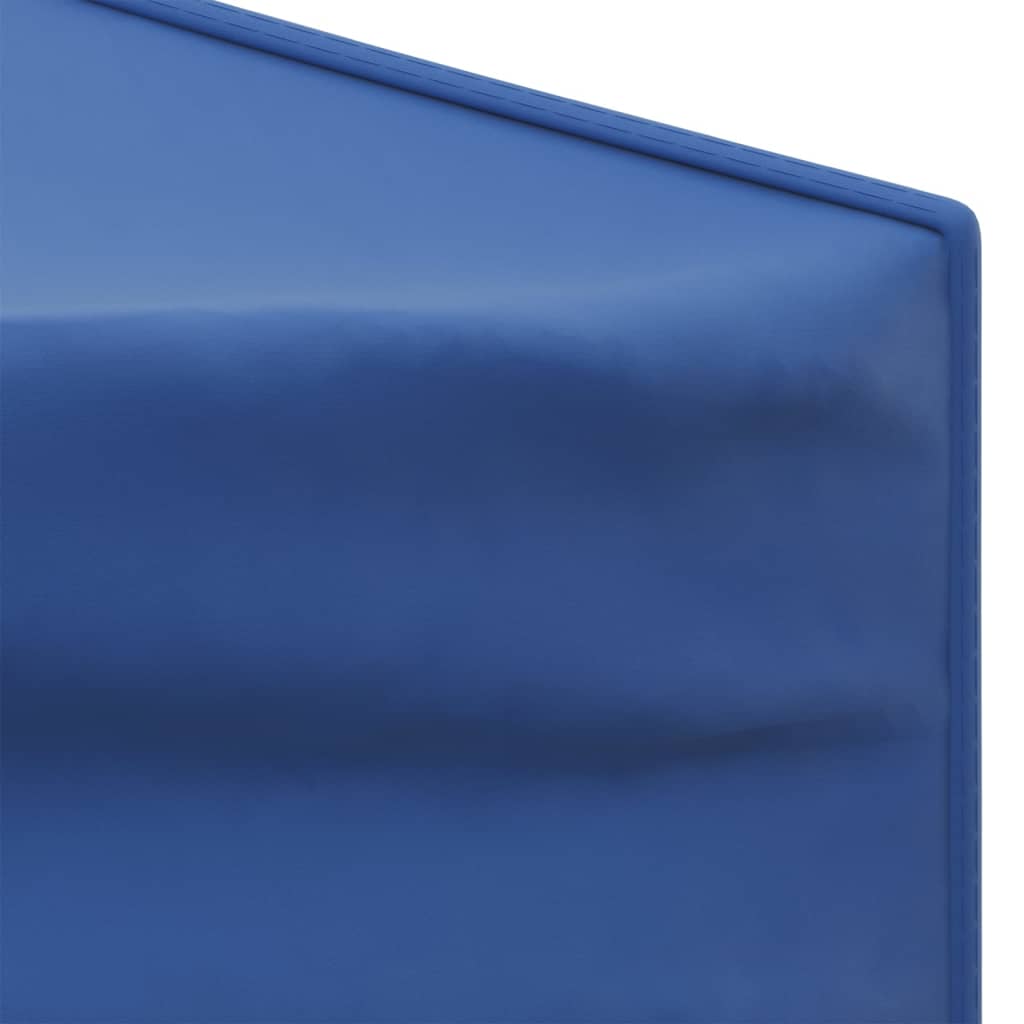 vidaXL Partyzelt Faltbar mit Seitenwänden Blau 3x3 m