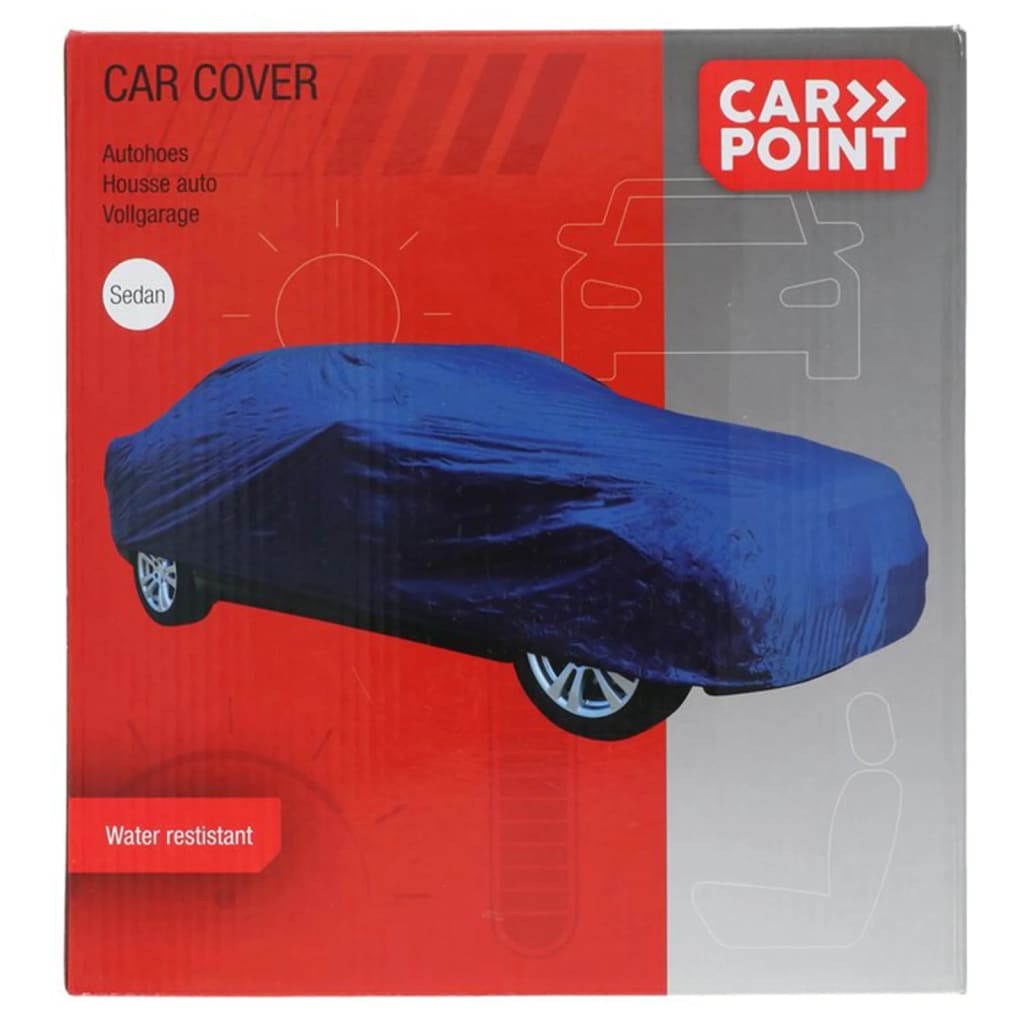 Carpoint Autoabdeckung Polyester XL 490x178x122cm