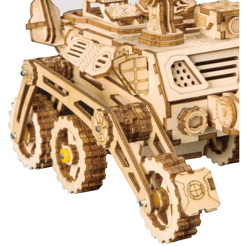 Robotime Solarbetriebenes Auto Modellbausatz Curiosity Rover