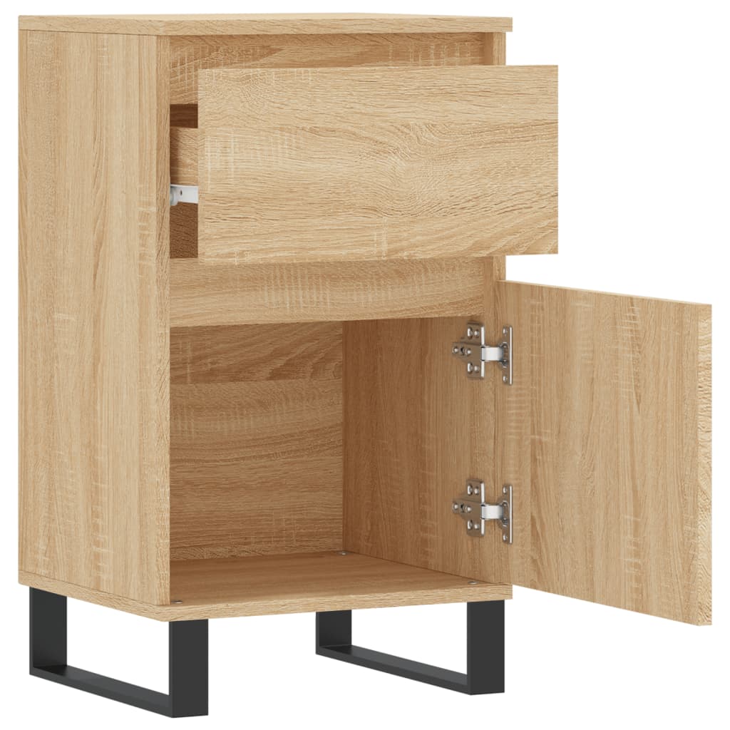 vidaXL Sideboard Sonoma-Eiche 40x35x70 cm Holzwerkstoff