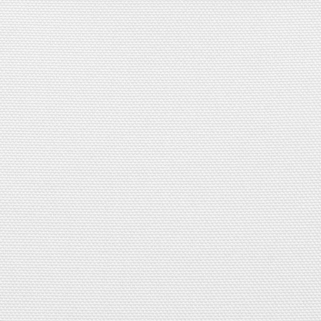 vidaXL Balkon-Sichtschutz Weiß 90x800 cm 100 % Polyester-Oxford