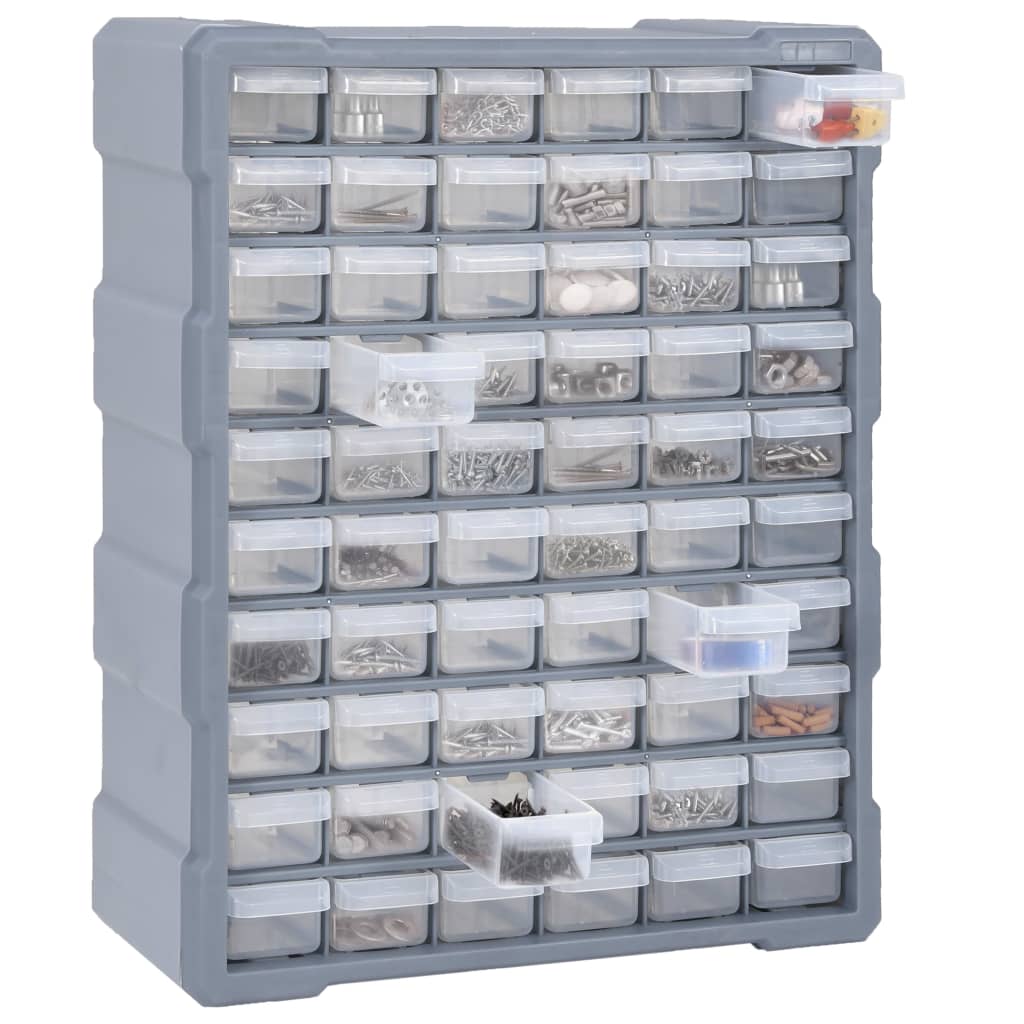 vidaXL Multi-Schubladen-Organizer mit 60 Schubladen 38x16x47,5 cm