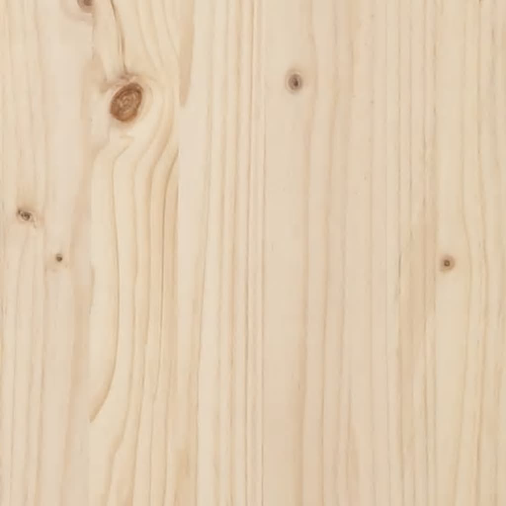 vidaXL Massivholzbett Kiefer 120x200 cm