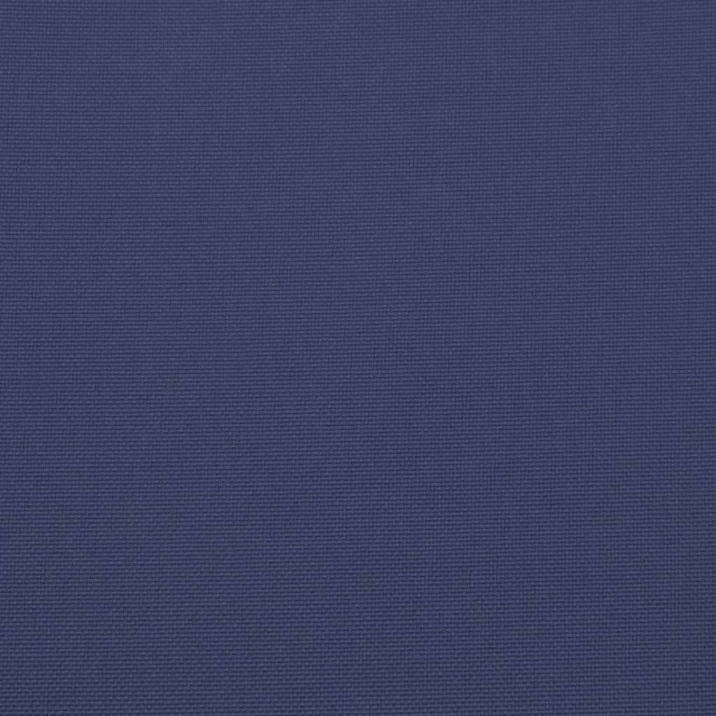 vidaXL Palettenkissen 2 Stk. Marineblau 50x50x3 cm Oxford-Gewebe