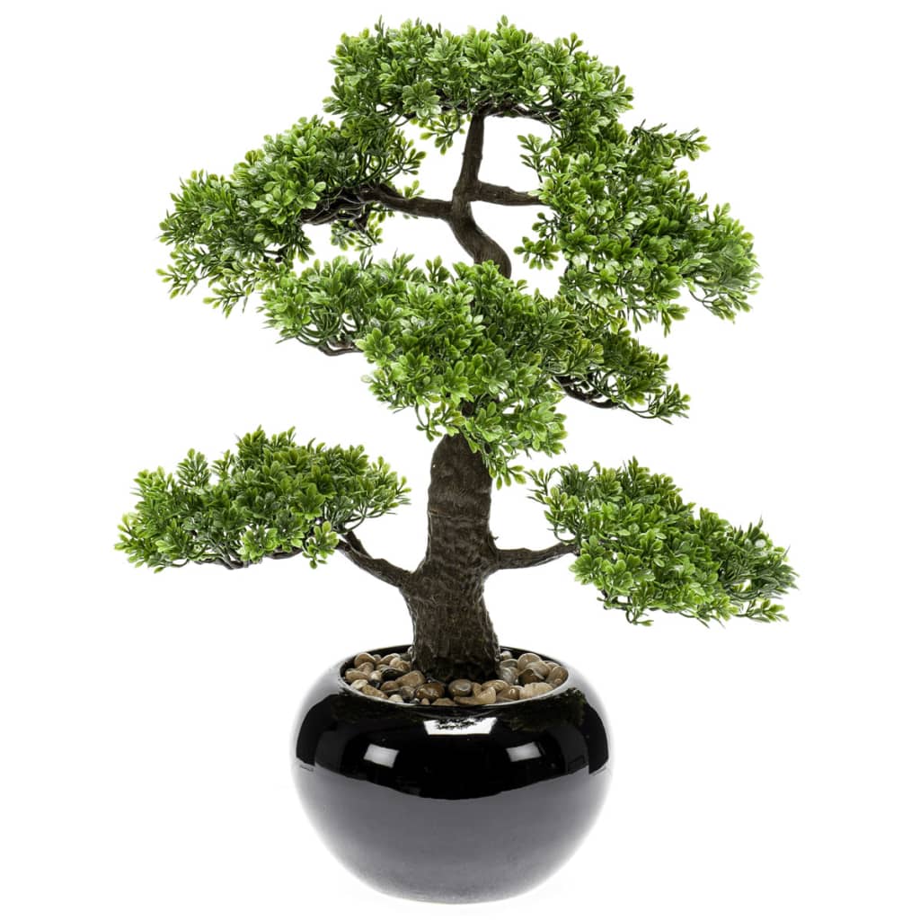Emerald Kunstpflanze Bonsai Ficus Grün 47 cm 420006