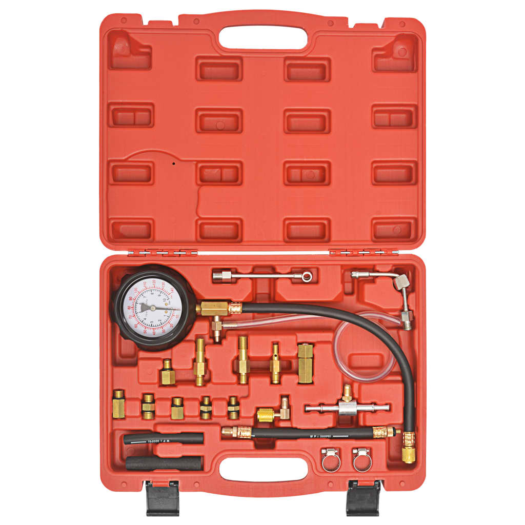 vidaXL Kraftstoff-Einspritzdruck-Prüfer-Set