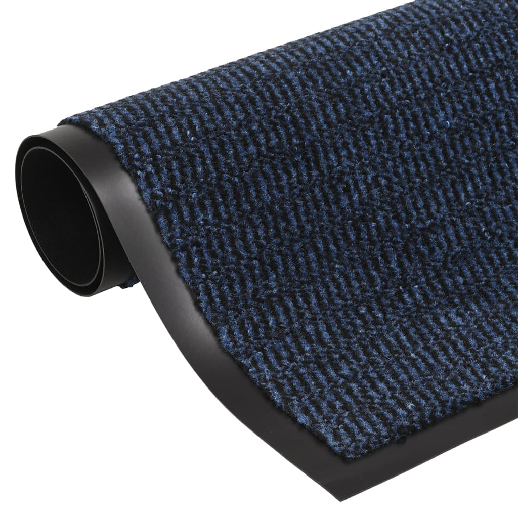 vidaXL Fußmatte getuftet 60x180 cm Blau
