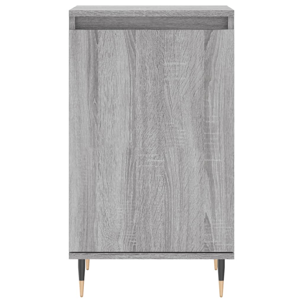 vidaXL Sideboards 2 Stk. Grau Sonoma 40x35x70 cm Holzwerkstoff