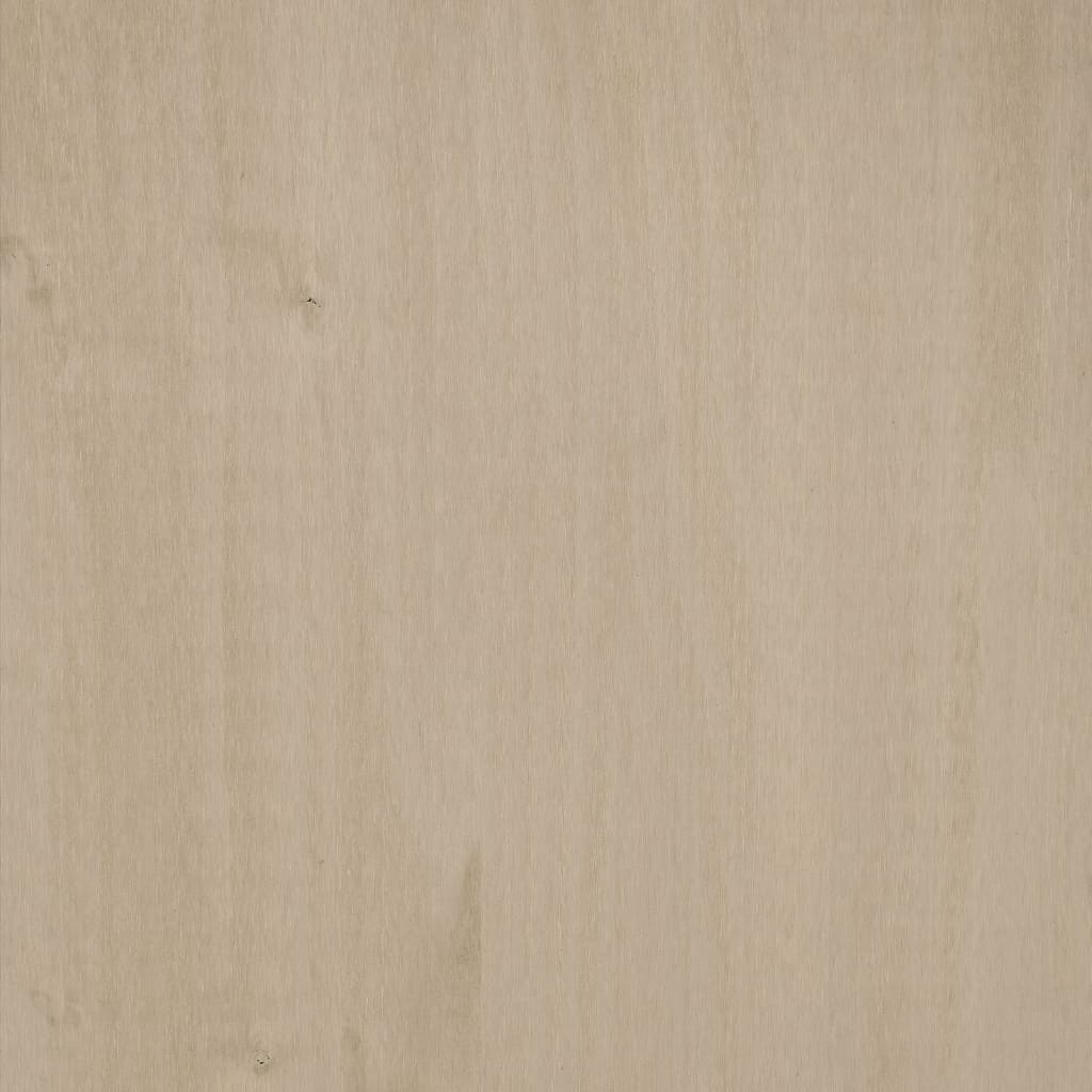 vidaXL Sideboard HAMAR Honigbraun 79x40x103,5 cm Massivholz Kiefer