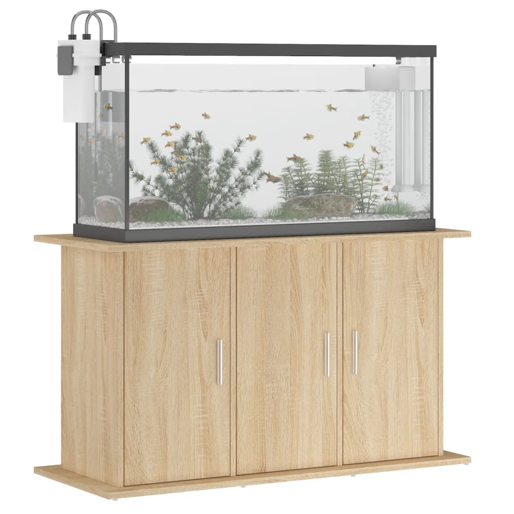 vidaXL Aquariumständer Sonoma-Eiche 101x41x58 cm Holzwerkstoff