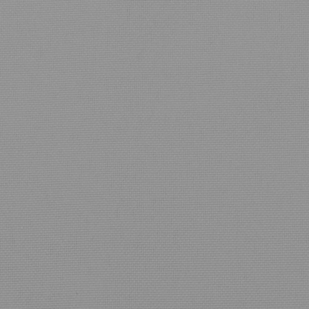 vidaXL Gartenbank-Auflage Grau 120x50x7 cm Oxford-Gewebe