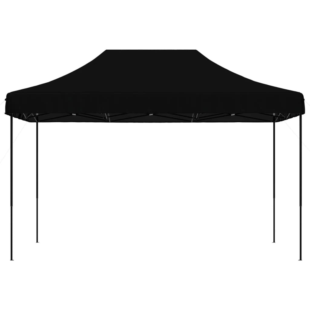 vidaXL Partyzelt Faltbar Pop-Up Schwarz 410x279x315 cm