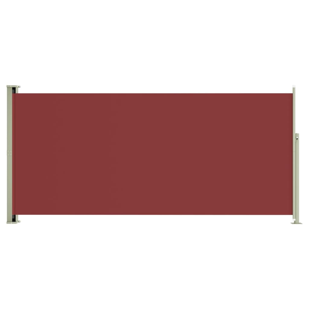 vidaXL Seitenmarkise Ausziehbar 140x300 cm Rot