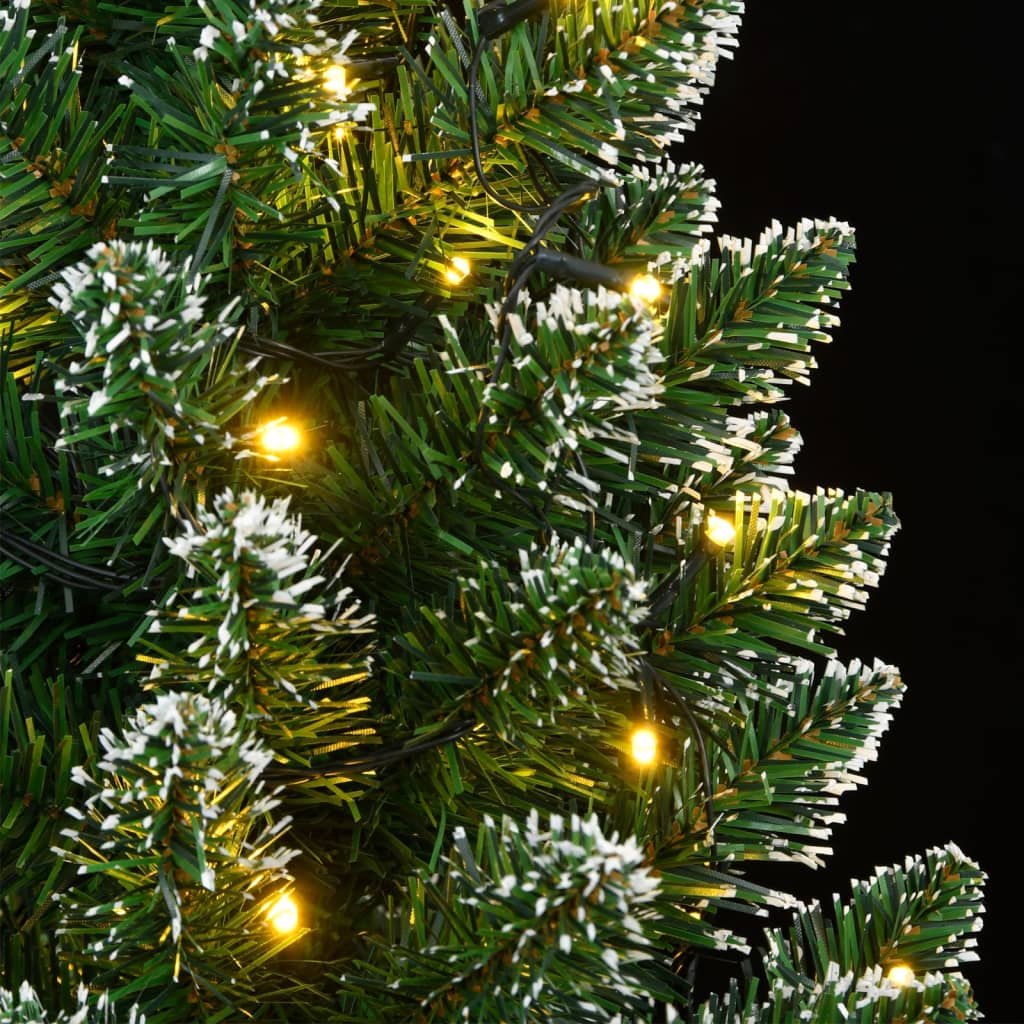 vidaXL Künstlicher Weihnachtsbaum Schlank 150 LEDs 120 cm