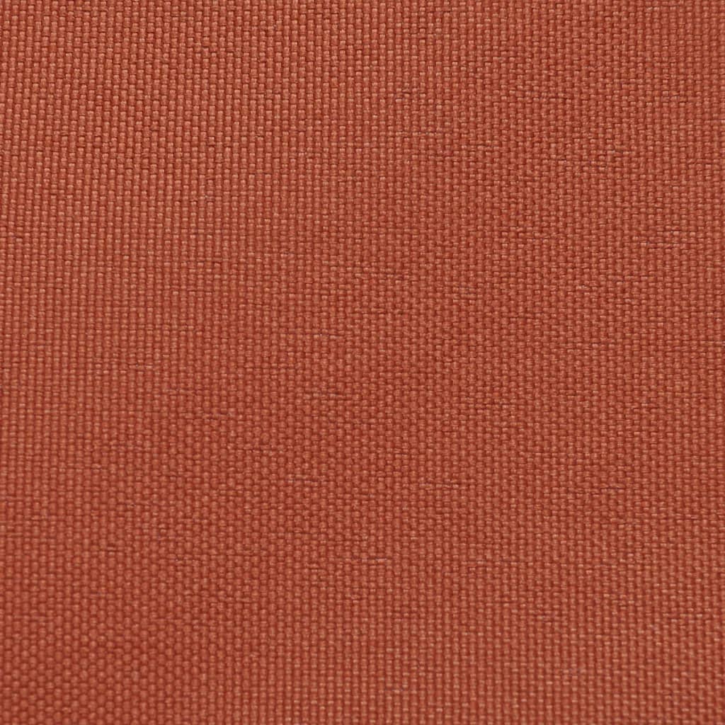vidaXL Balkon-Sichtschutz Oxford-Gewebe 90x600 cm Terrakotta-Rot