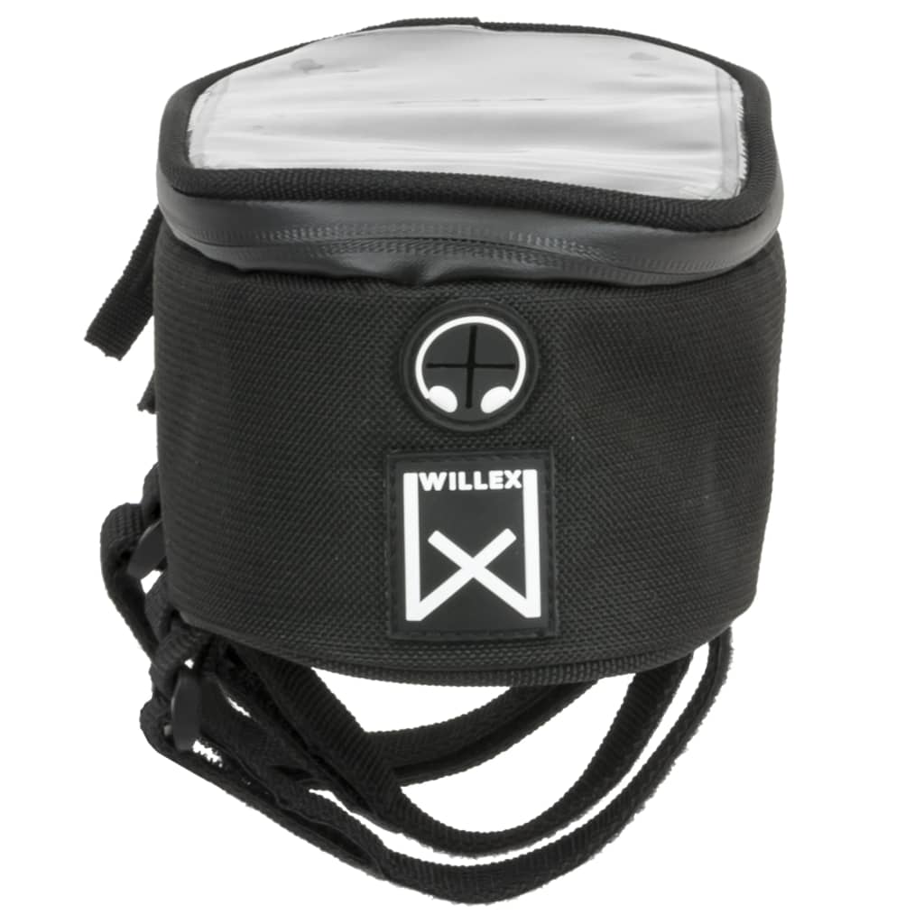 Willex Fahrrad-Rahmentasche 1200 2 L Schwarz