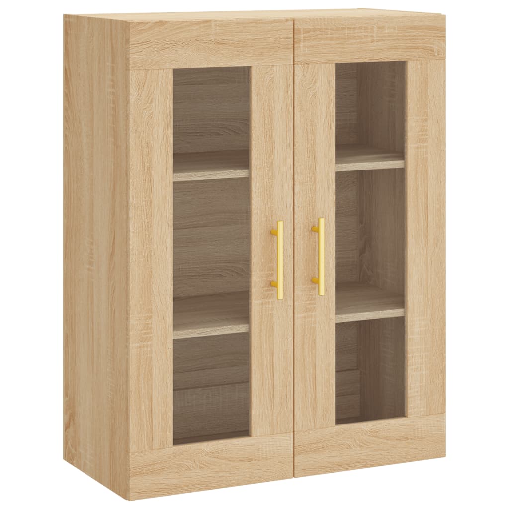 vidaXL Highboard Sonoma-Eiche 69,5x34x180 cm Holzwerkstoff