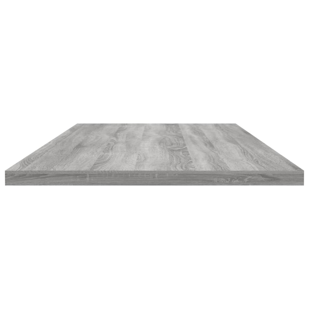 vidaXL Wandregale 4 Stk. Grau Sonoma 100x30x1,5 cm Holzwerkstoff