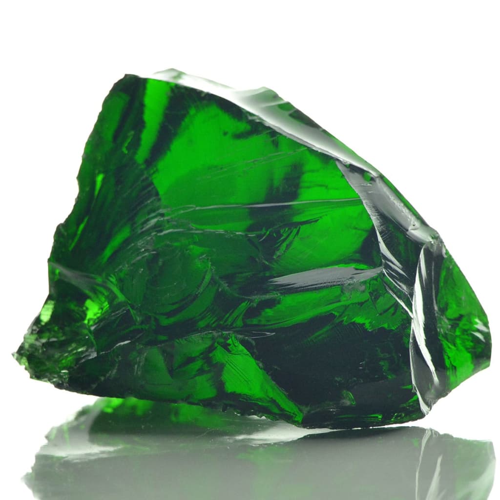 vidaXL Gabionensteine aus Glas Grün 60-120 mm 25 kg