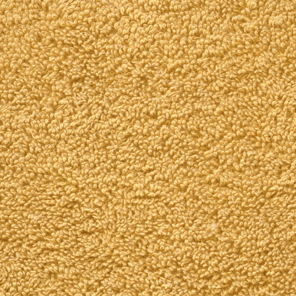vidaXL 8 tlg. Premium-Handtuch-Set Golden 600 g/m² 100% Baumwolle