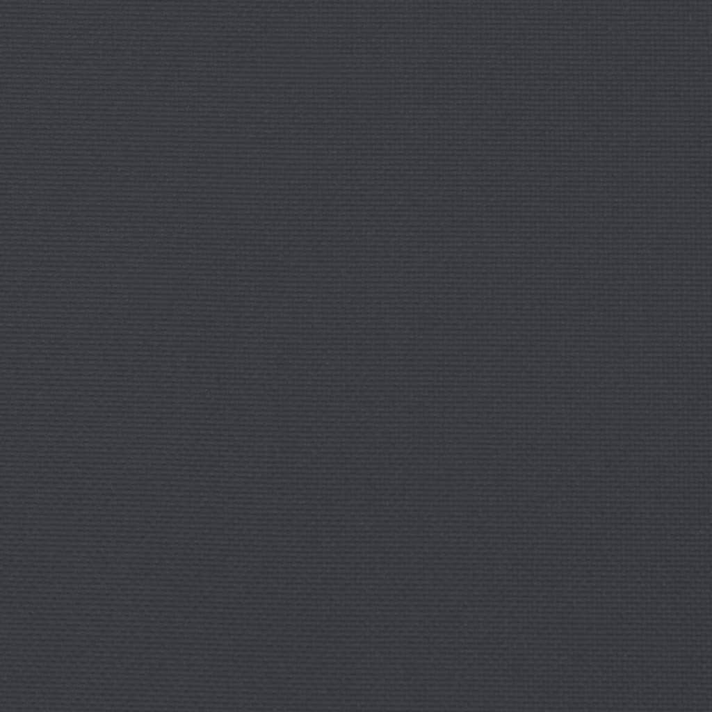 vidaXL Gartenbank-Auflage Schwarz 180x50x7 cm Oxford-Gewebe