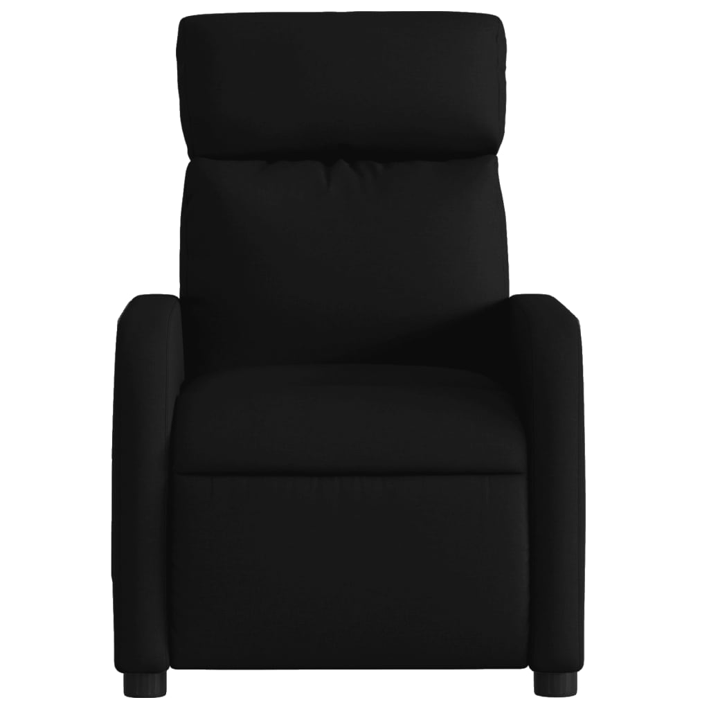 vidaXL Relaxsessel Schwarz Stoff