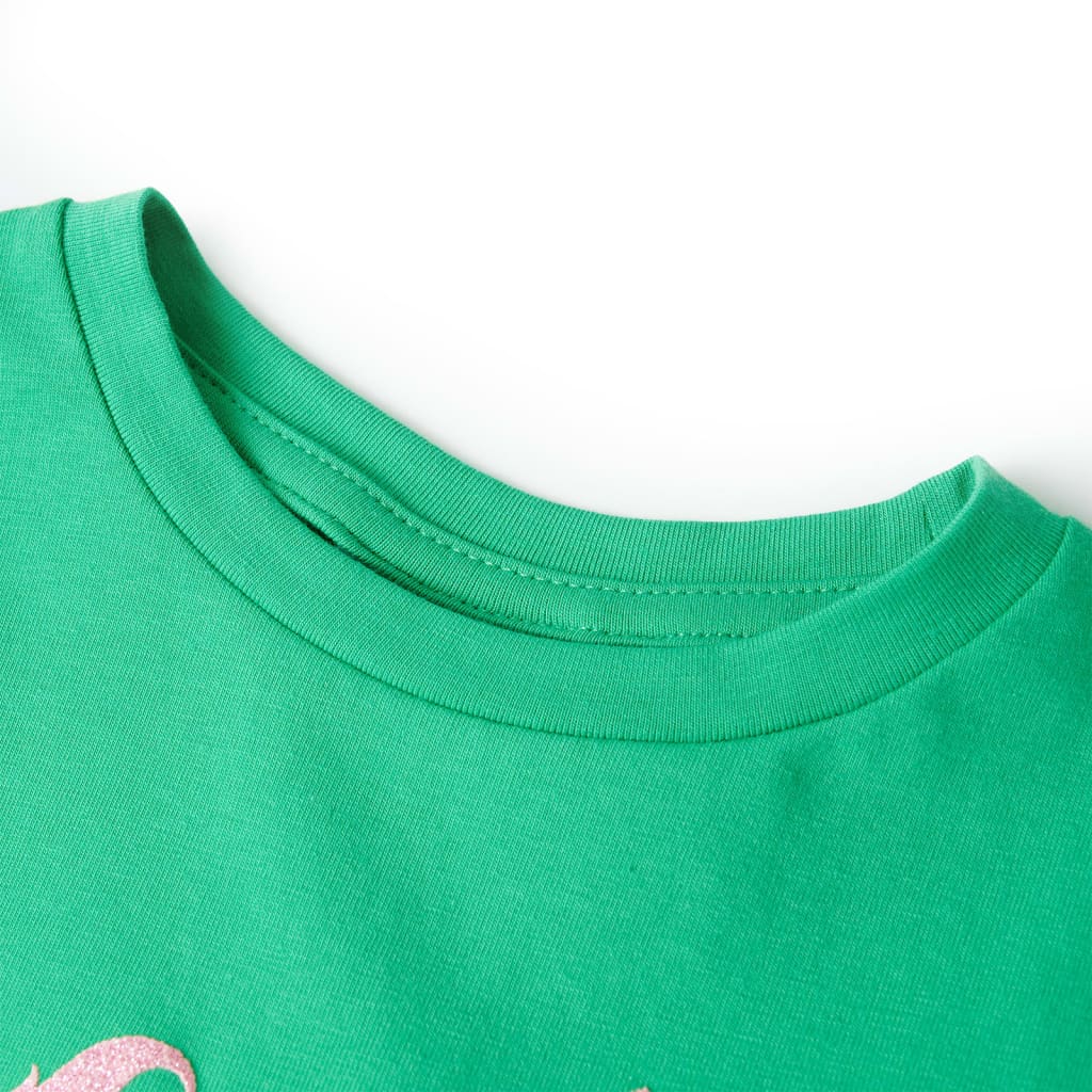 Kinder-T-Shirt Grün 128