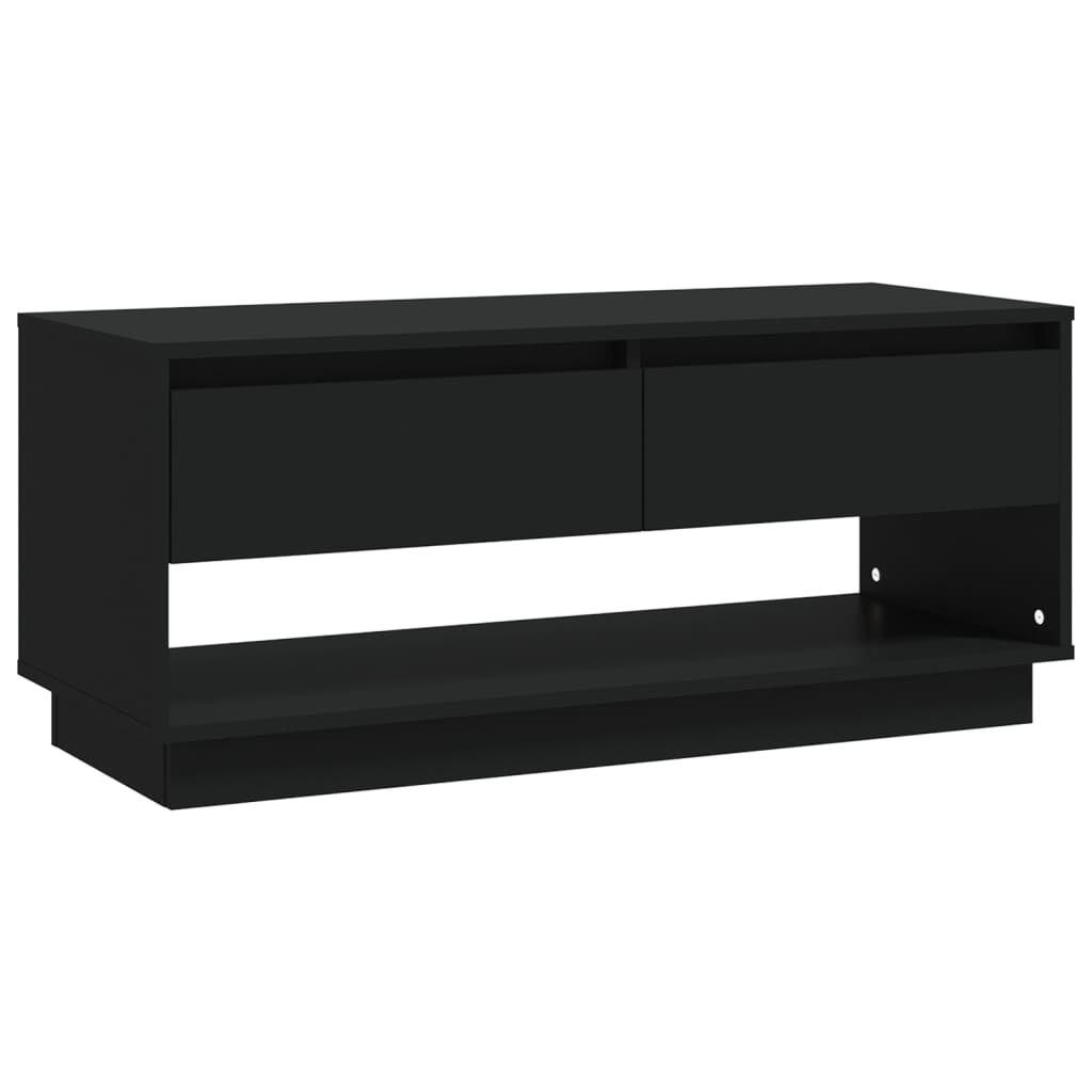 vidaXL TV-Schrank Schwarz 102x41x44 cm Holzwerkstoff