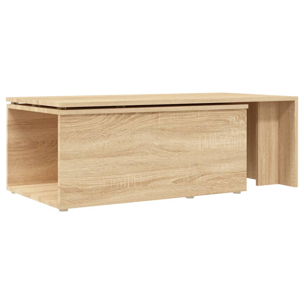 vidaXL Couchtisch Sonoma-Eiche 150x50x35 cm Holzwerkstoff