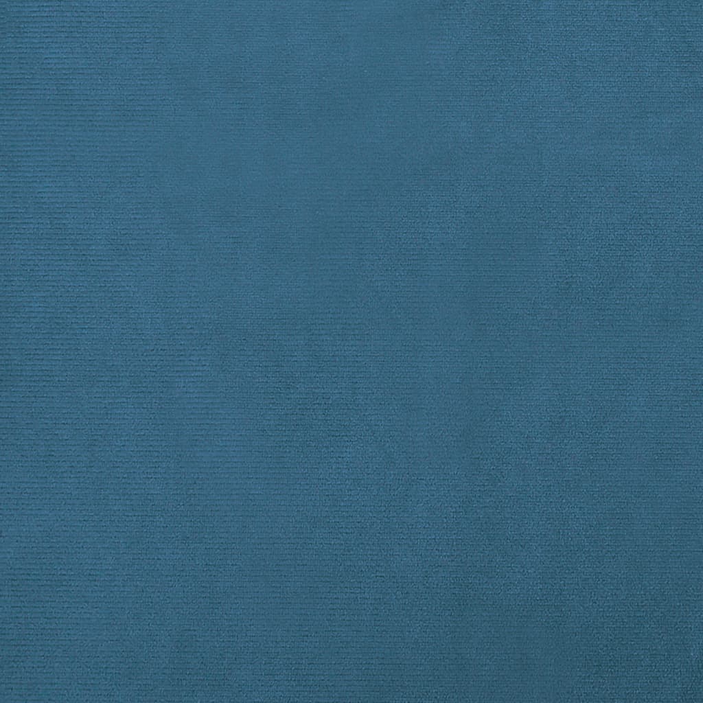 vidaXL Hundebett Blau 50x40x26,5 cm Samt