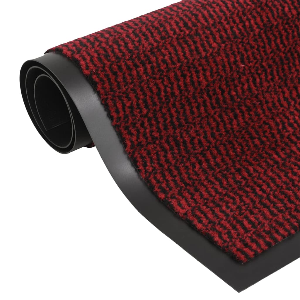 vidaXL Fußmatte getuftet 60x150 cm Rot