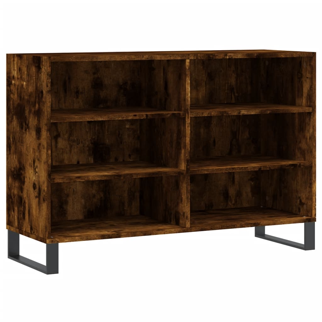 vidaXL Sideboard Räuchereiche 103,5x35x70 cm Holzwerkstoff