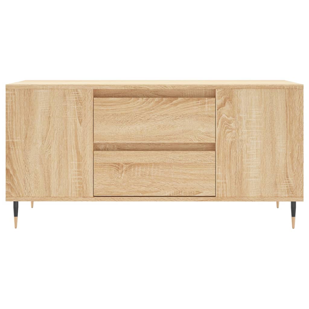 vidaXL Couchtisch Sonoma-Eiche 102x44,5x50 cm Holzwerkstoff