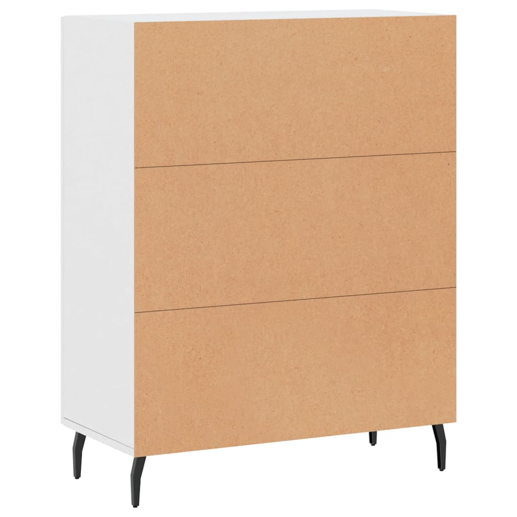 vidaXL Sideboard Weiß 69,5x34x90 cm Holzwerkstoff