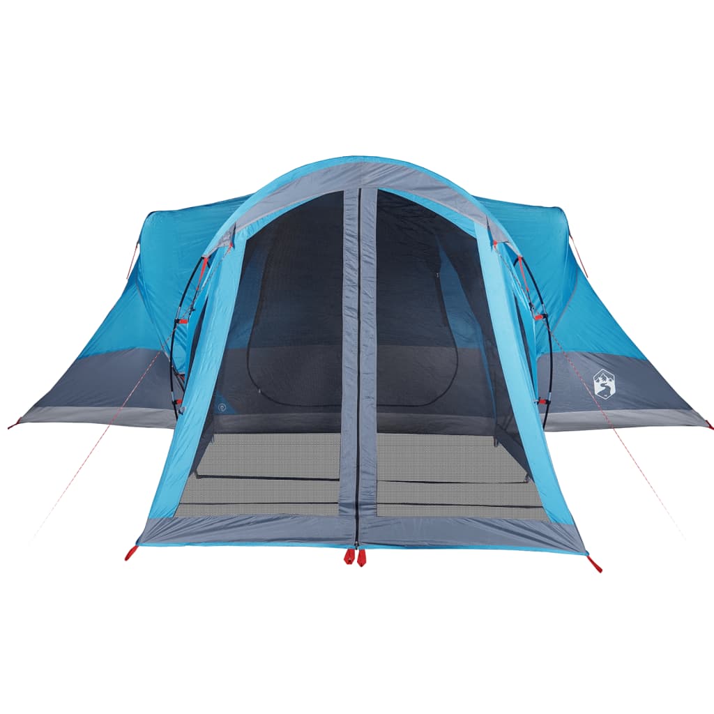 vidaXL Tipi-Familienzelt 8 Personen Blau Wasserdicht