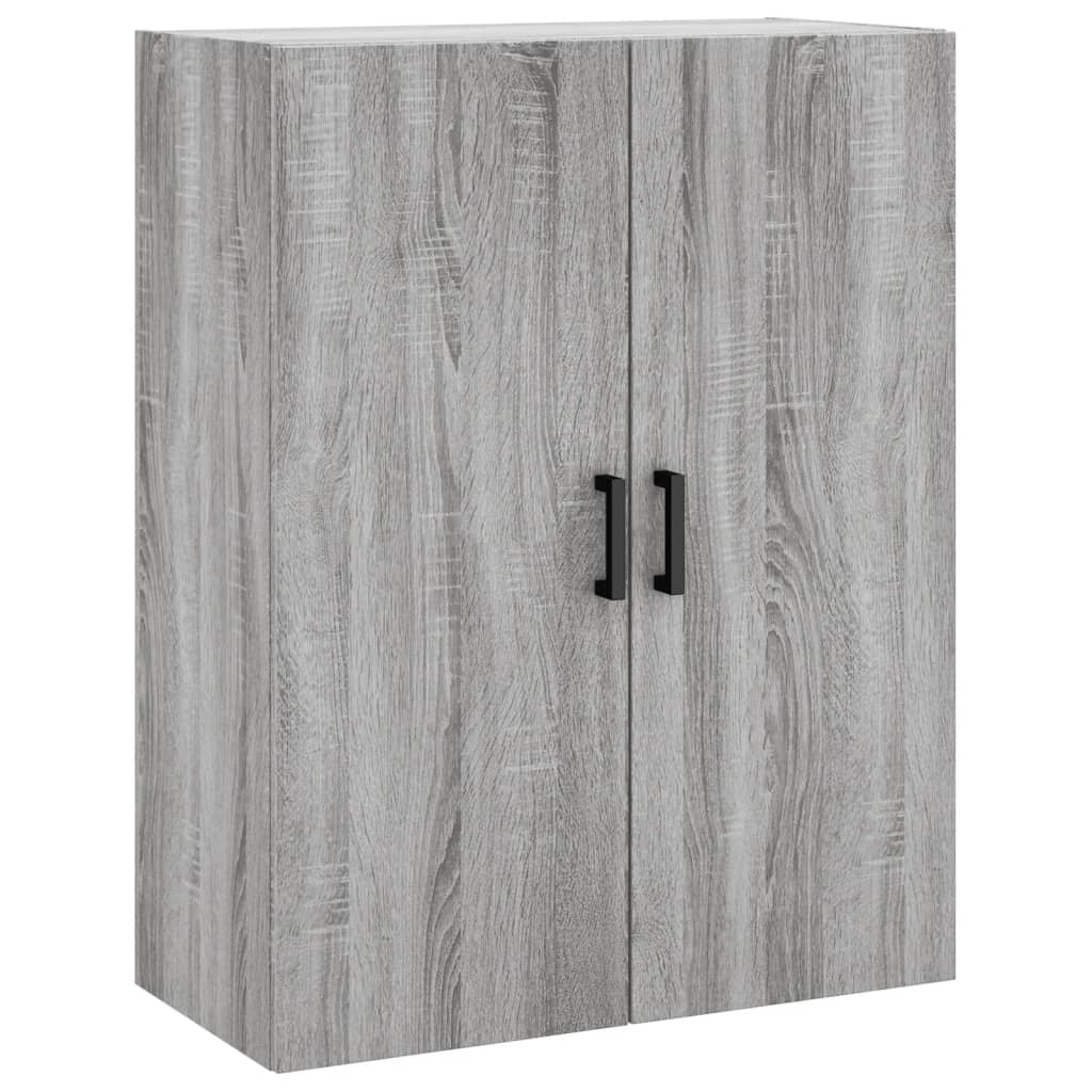 vidaXL Highboard Grau Sonoma 69,5x34x180 cm Holzwerkstoff