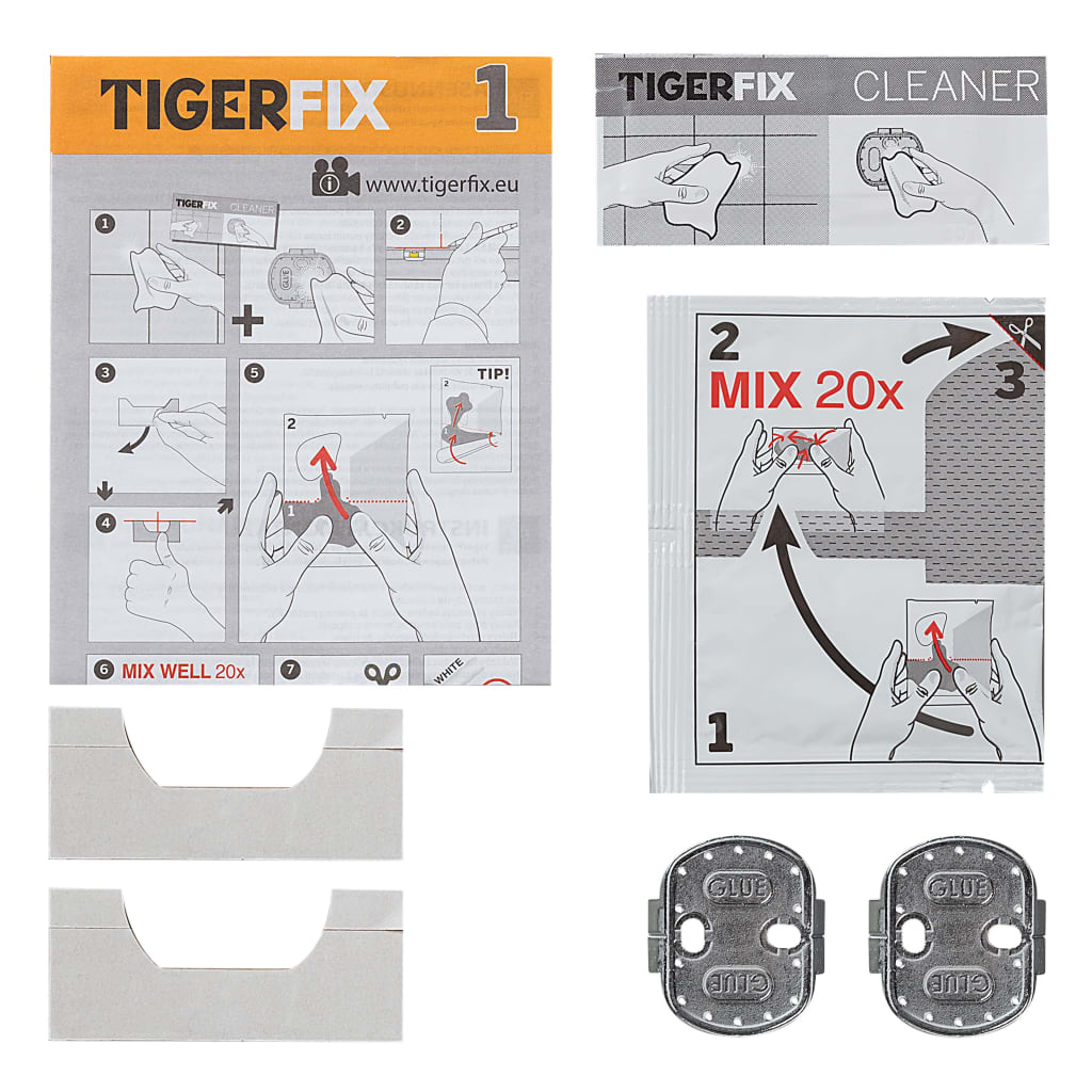 Tiger Klebesystem TigerFix Type 1 Metall 398730046