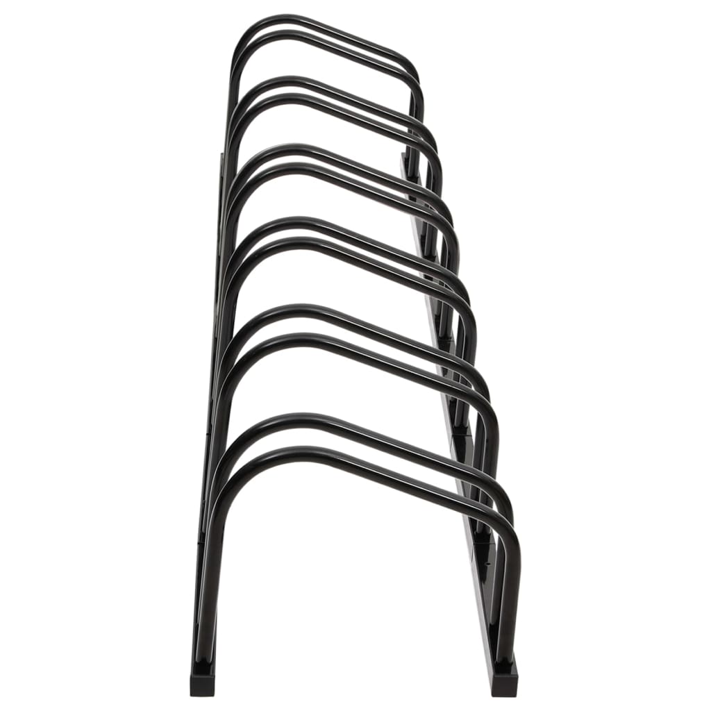 vidaXL Fahrradständer für 6 Fahrräder Schwarz Stahl