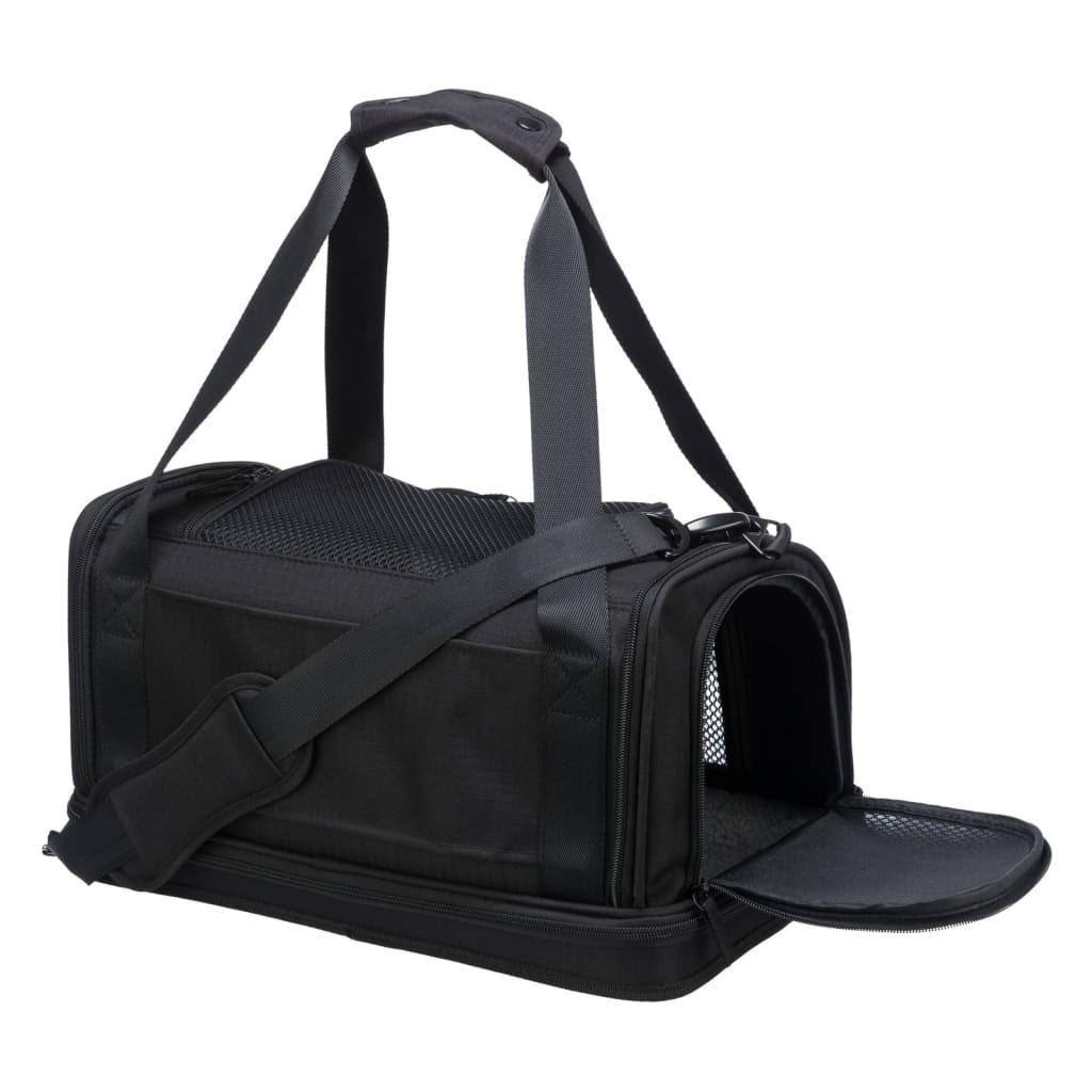 TRIXIE Flugtasche für Hunde Fly 45x28x25 cm Schwarz