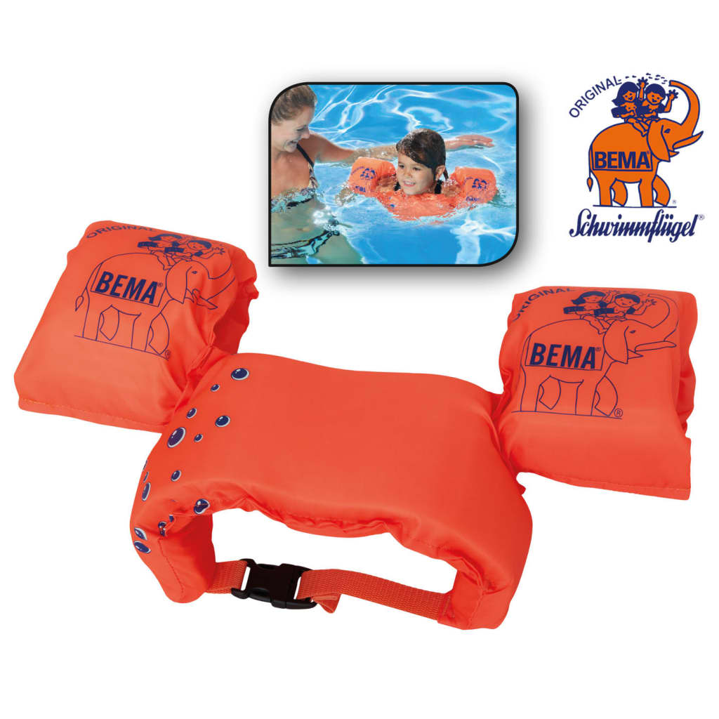 BEMA 2-in-1 Kinder-Schwimmhilfe Orange