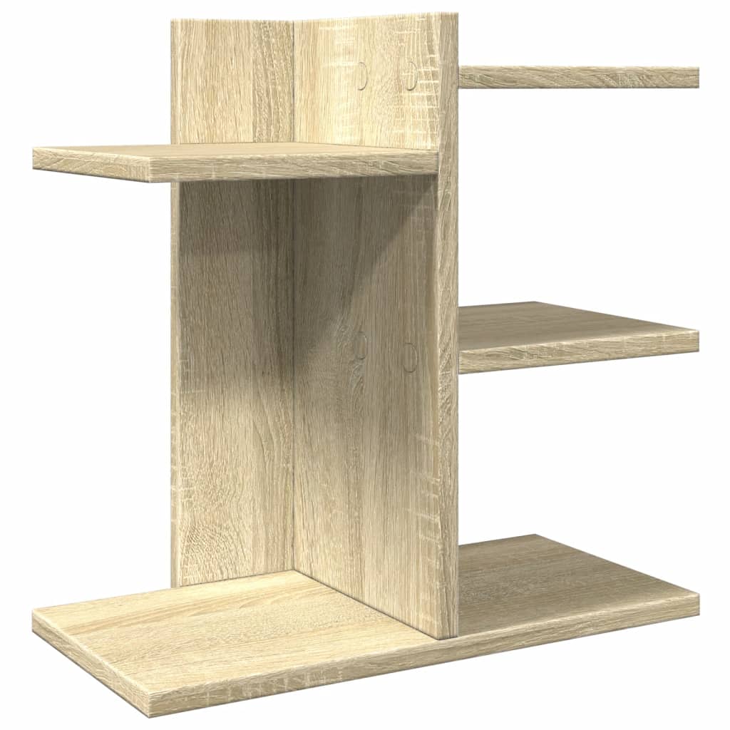 vidaXL Schreibtisch-Organizer Sonoma-Eiche 42x21,5x42 cm Holzwerkstoff
