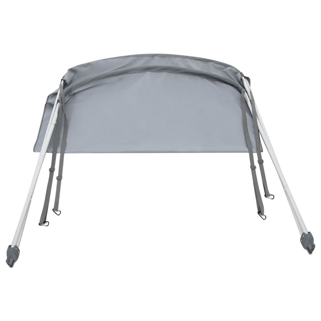 Intex Bimini-Verdeck Grau 160x142 cm Oxford-Gewebe