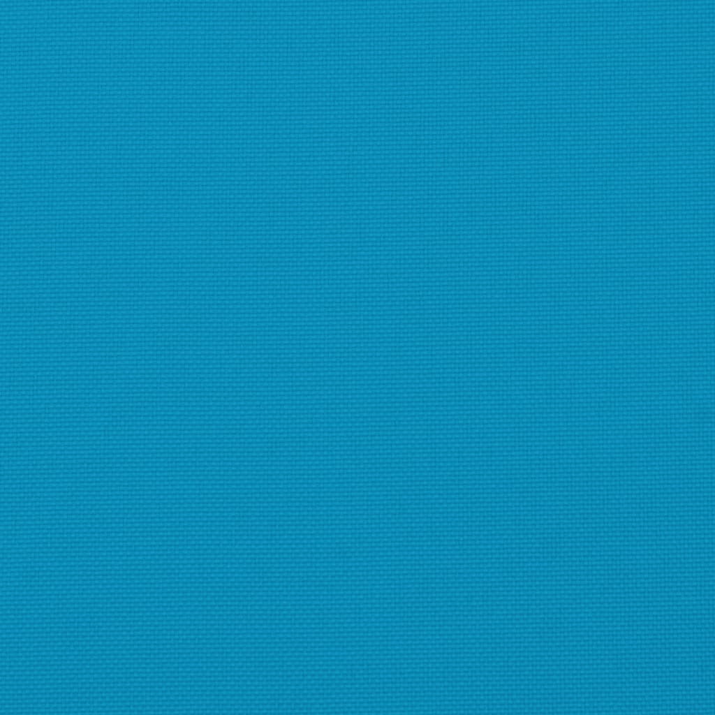 vidaXL Palettenkissen Blau 120x80x12 cm Stoff