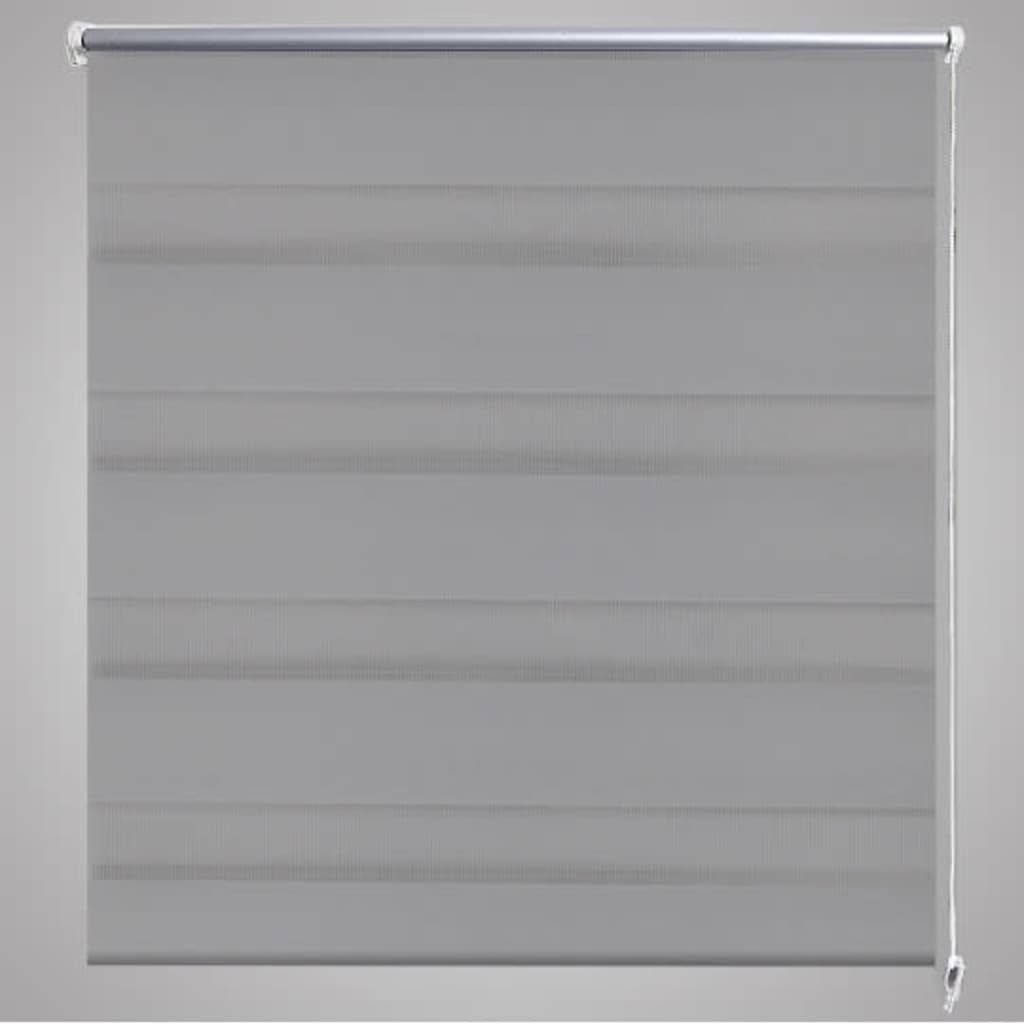 Doppelrollo Seitenzug 100 x 175 cm grau