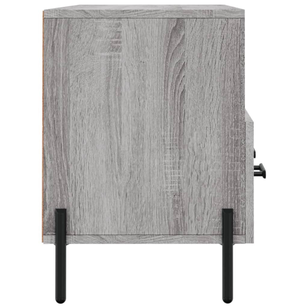 vidaXL TV-Schrank Grau Sonoma 102x36x50 cm Holzwerkstoff