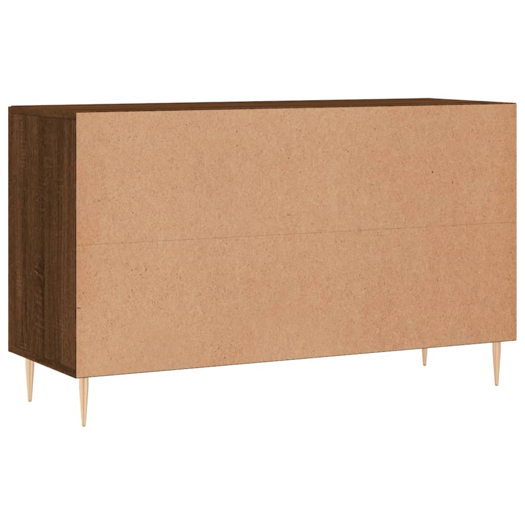 vidaXL Sideboard Braun Eichen-Optik 100x36x60 cm Holzwerkstoff