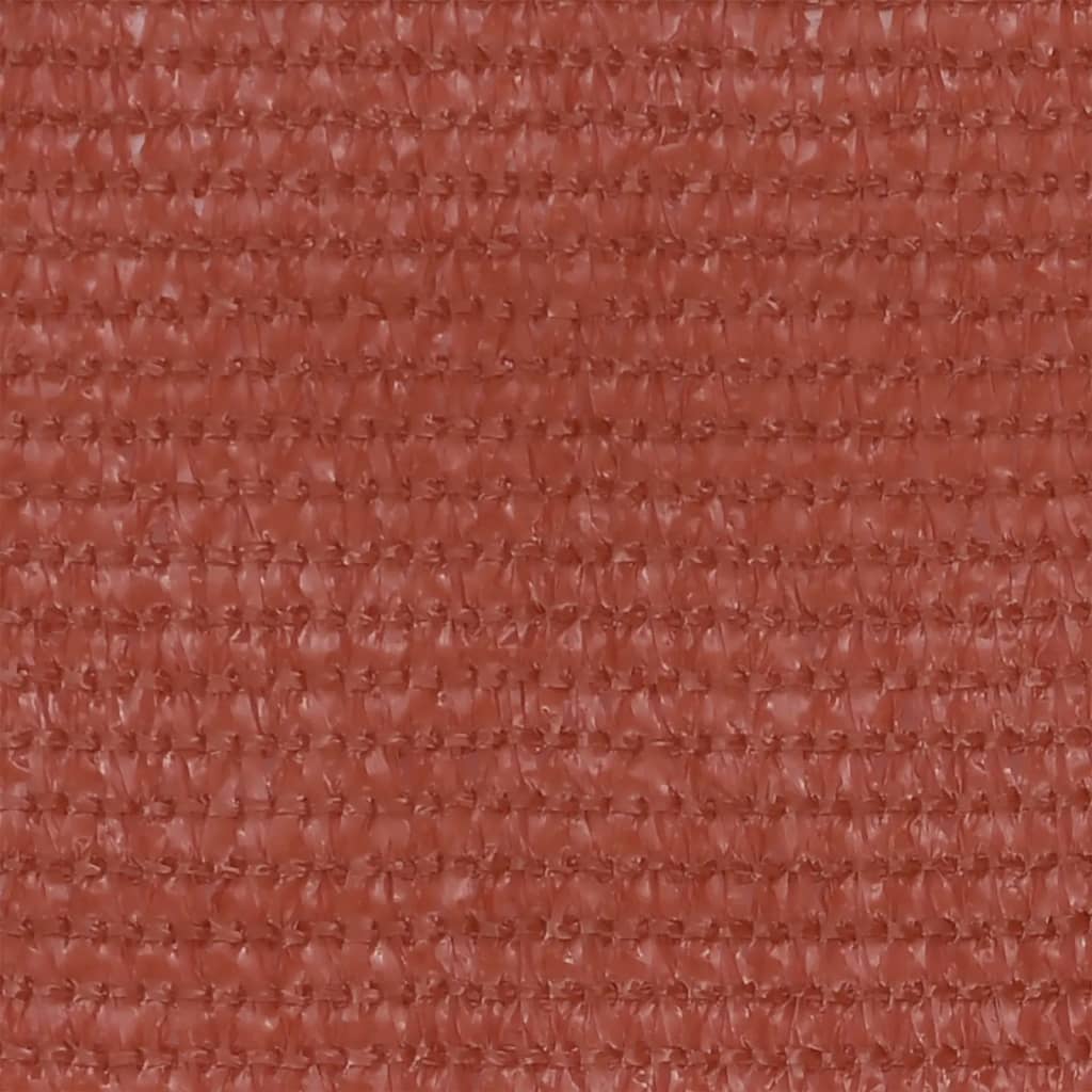 vidaXL Balkon-Sichtschutz Terracotta-Rot 120x500 cm HDPE