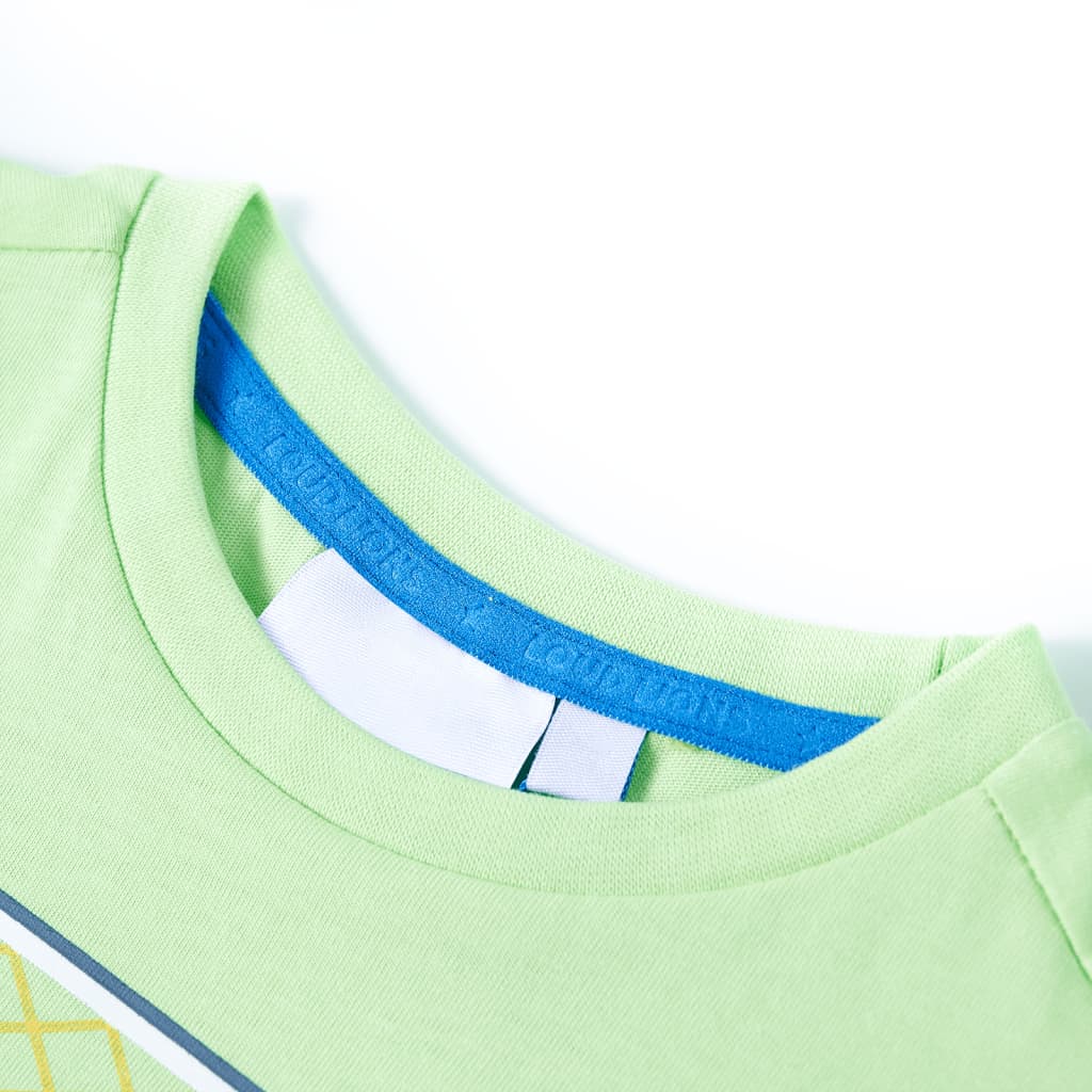 Kinder-T-Shirt Limette 104