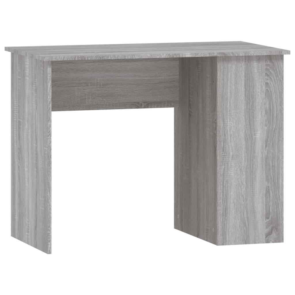 vidaXL Schreibtisch Grau Sonoma 100x55x75 cm Holzwerkstoff